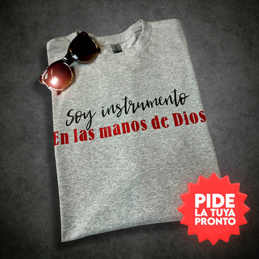 Soy instrumento En las manos de Dios | T-Shirt #PalabraDeAmor